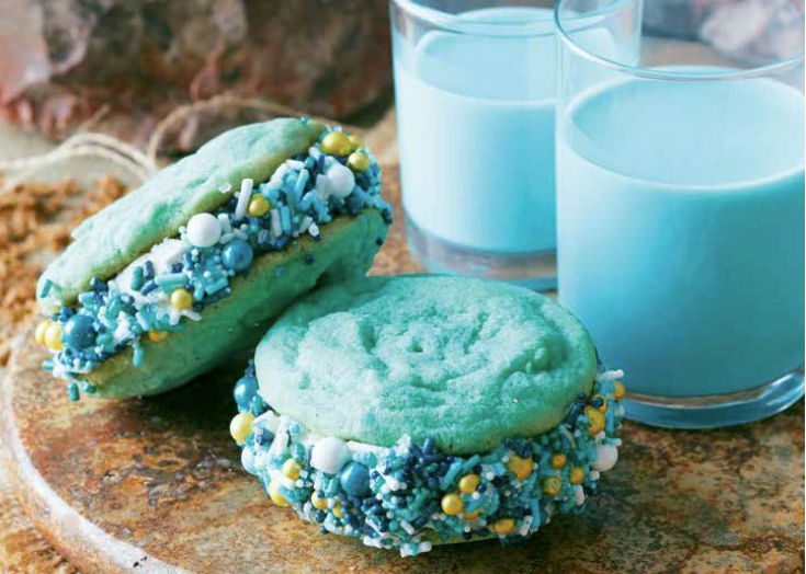 Beskar Chef: Bantha Blue Butter Cookies
