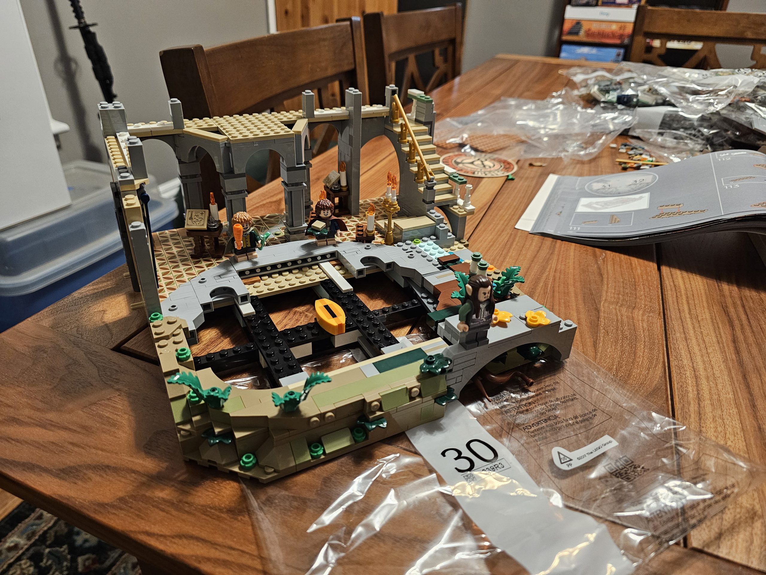 Lego Construction Journal: Rivendell 3