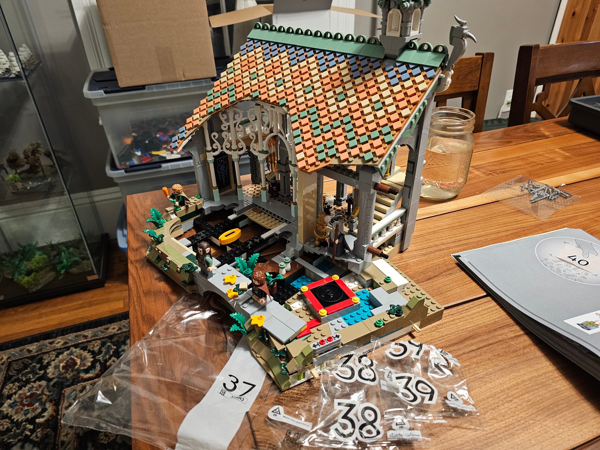 Lego Construction Journal: Rivendell 4