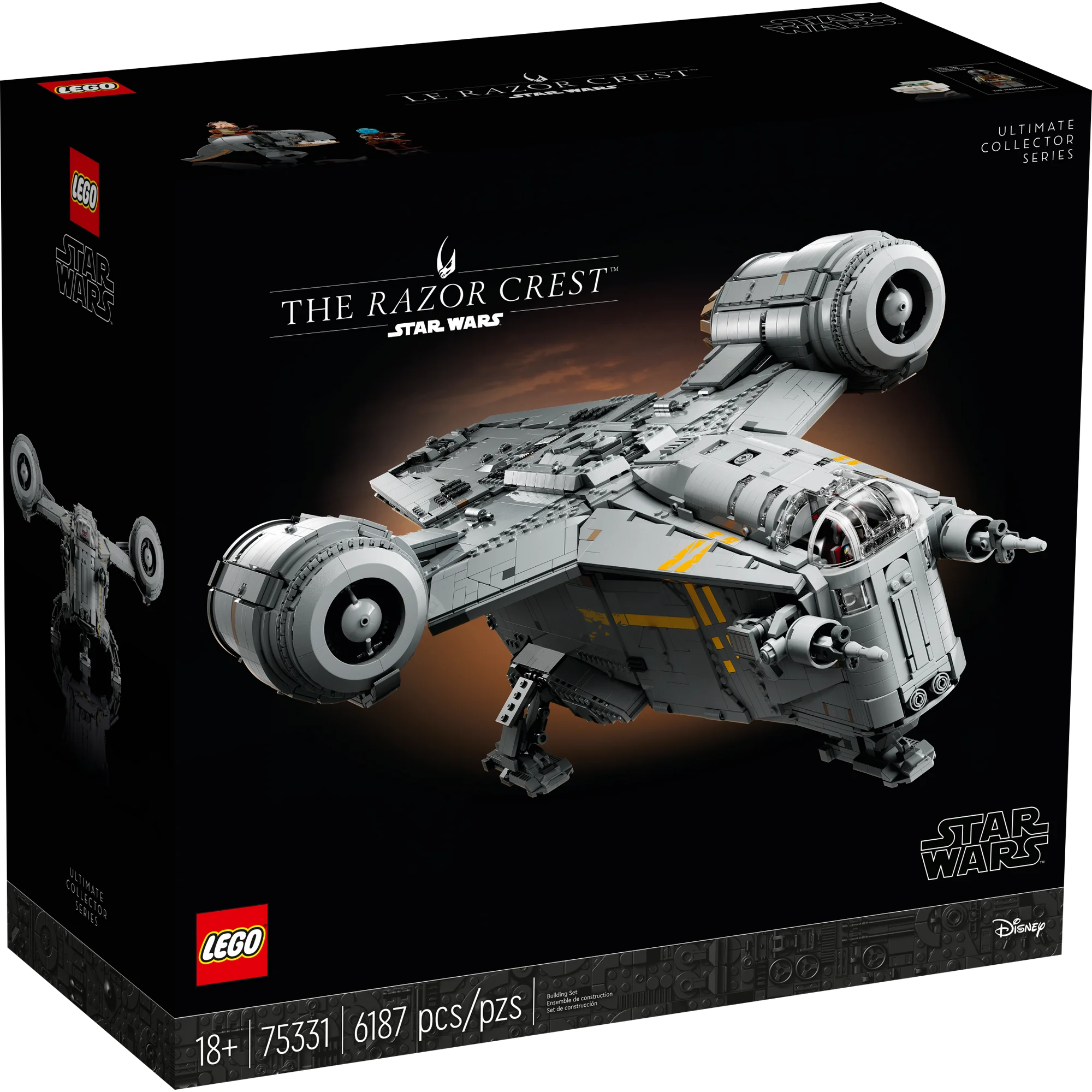 Lego Construction Journal: Razor Crest Part 1